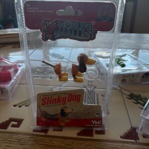World's Smallest Slinky Dog Toy